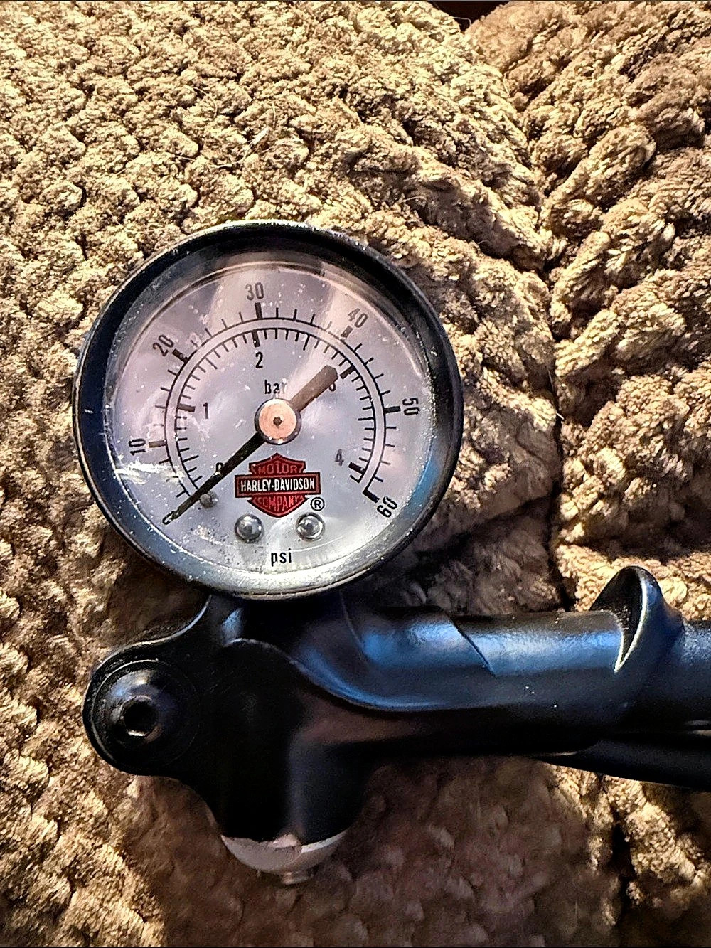 Harley-Davidson Touring Suspension Air Pump Motorcycle Hand Pump